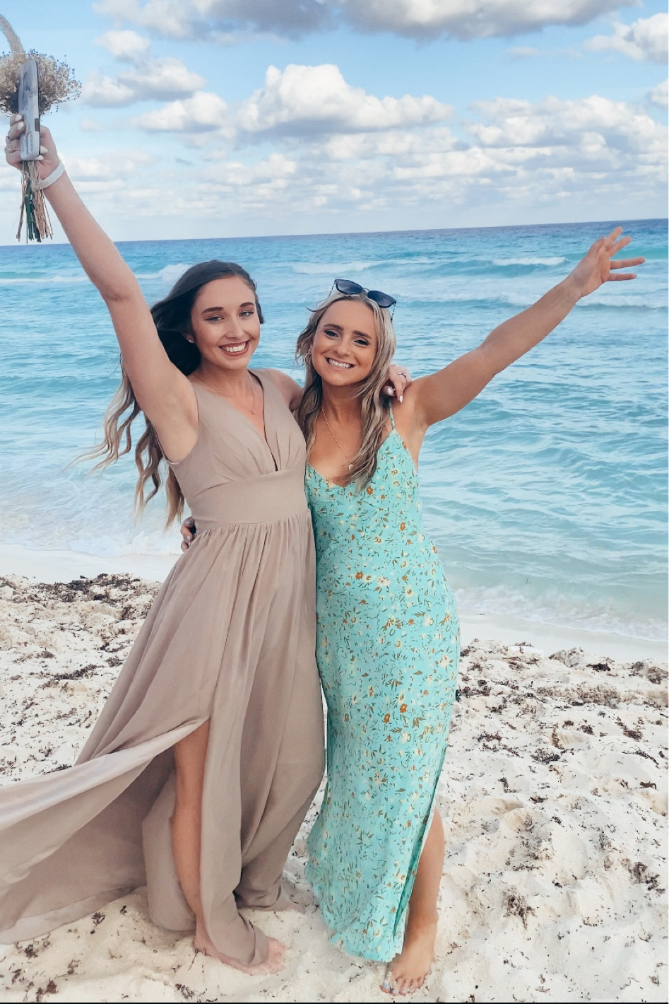 beach wedding dresses under 200 Rustic A-line V-neck Side Slit Lace Beach Wedding Dresses, Bridal Gown,  MW645