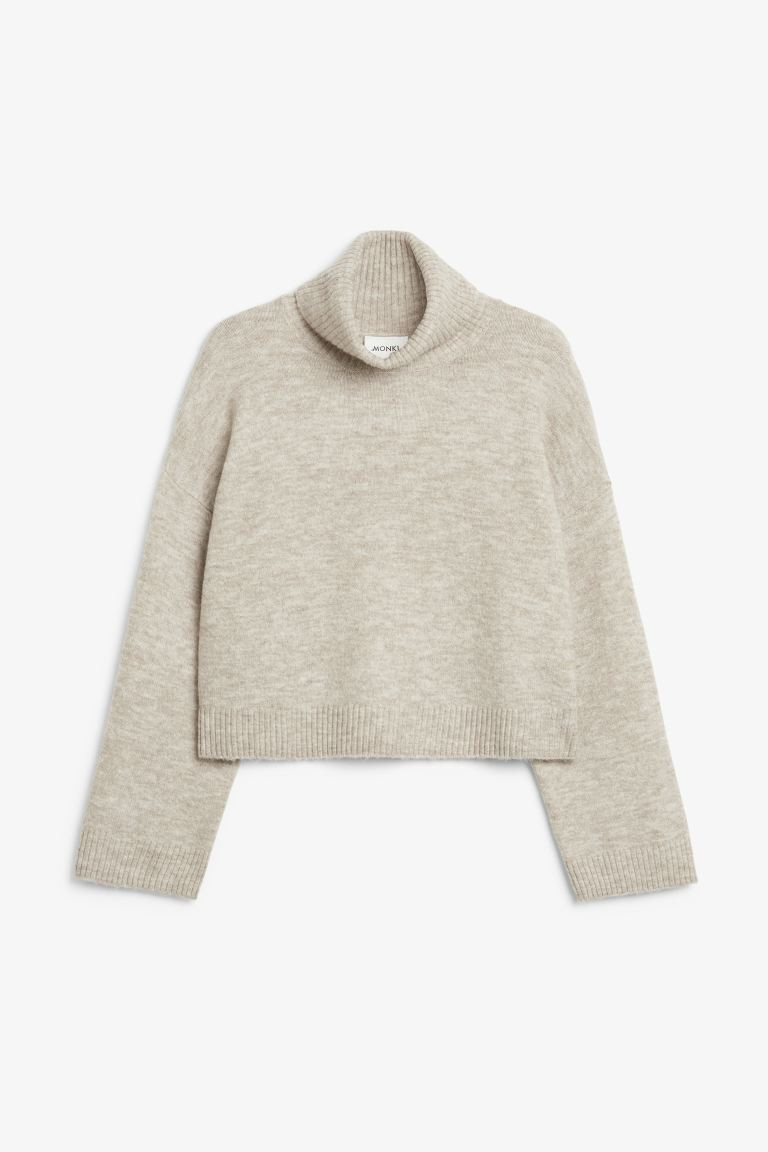 Knitted turtleneck sweater | H&M (UK, MY, IN, SG, PH, TW, HK)