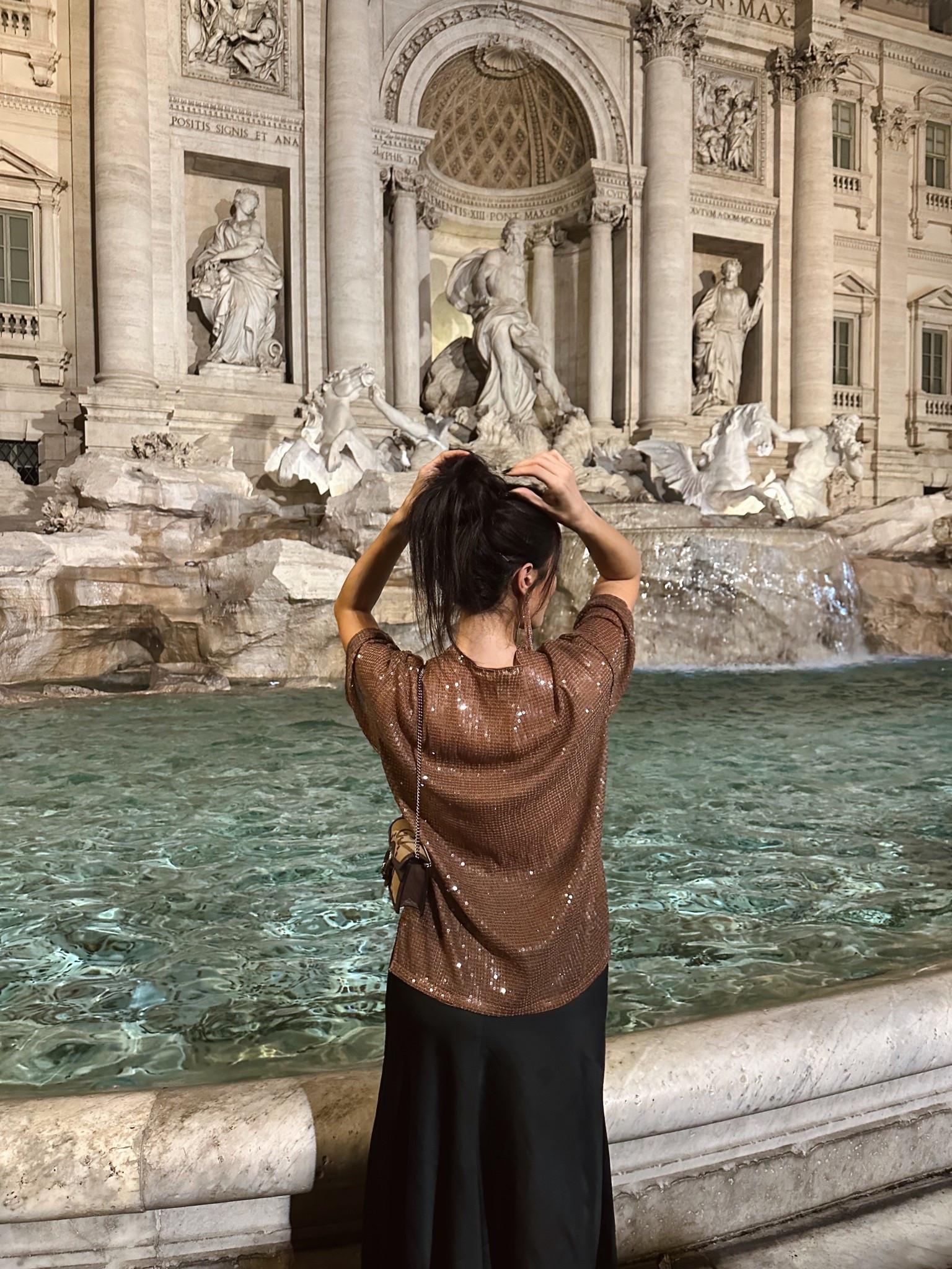 Rome outfit

Italy outfit, Rome outfit, travel outfit, Rome going out outfit, Rome dinner outfit, Trevino fountain outfit, Rome Instagram outfit, sequin top outfit, dark green satin maxi skirt, emerald green maxi skirt, rose gold earrings, suede flats, Europe vacation outfits

#LTKHoliday #LTKootd #LTKTravel