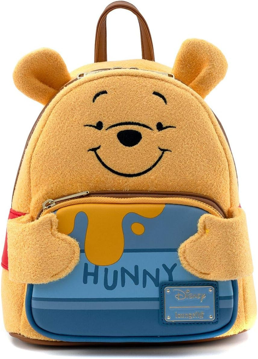 Loungefly Disney Winnie the Pooh Hunny Tummy Womens Double Strap Shoulder Bag Purse | Amazon (US)