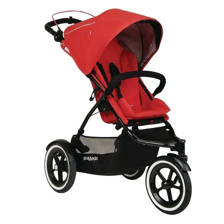 Phil & Teds Sport Inline Stroller, Cherry | Walmart (US)
