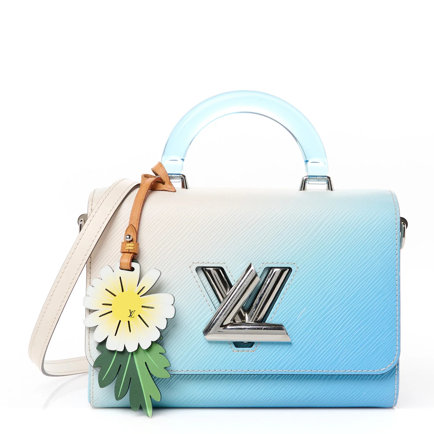 Epi Gradient By The Pool Twist MM Blue | FASHIONPHILE (US)