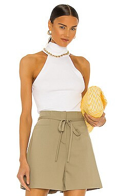 The Range Sleeveless Turtleneck in White from Revolve.com | Revolve Clothing (Global)