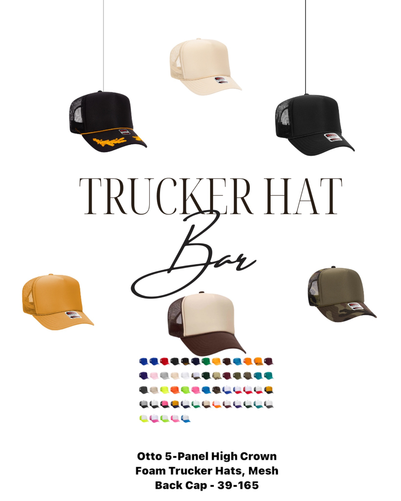 Starting a custom tracker hat bar?
Let me help you get started with all the essential. Naturally you will need "trucker hats". The most popular brand is Otto. They come in a Ton of fun colors. 

#LTKstyletip #LTKSeasonal #LTKfindsunder50
