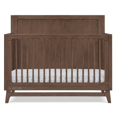 Delta Children Spencer 6-in-1 Convertible Crib - Greenguard Gold Certified - Teak Brown | Target