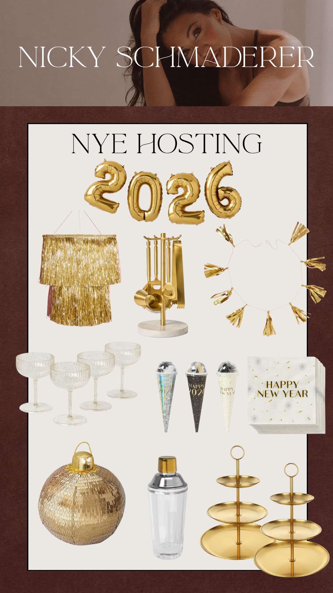 New Years Eve hosting and party decor from Amazon and Target.  

 

#LTKHoliday #LTKU #LTKFindsUnder50