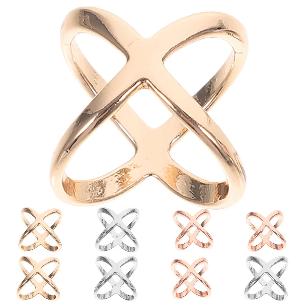 Masteelf 9pcs Scarf Ring Small Scarf Ring Clip Scarf Ring for Scarves Scarf Ring Clip for Women M... | Walmart (US)