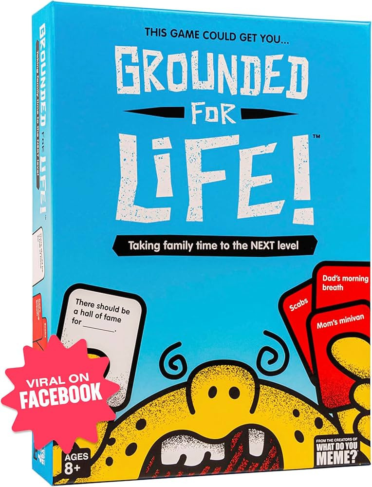 WHAT DO YOU MEME? Grounded for Life - The Ultimate Family Night Game - Family Card Games for Kids... | Amazon (US)