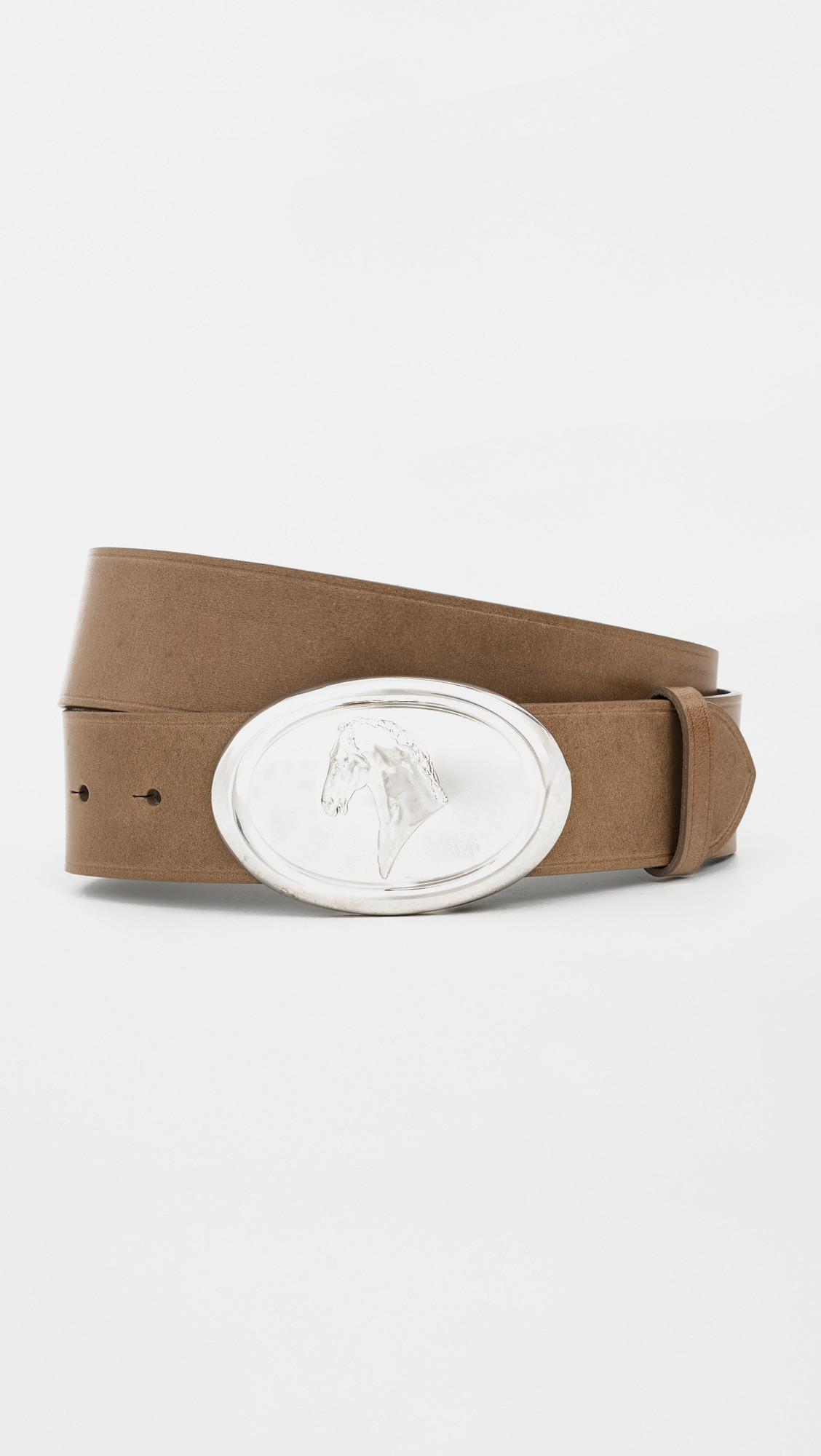 TWP Buckle Bunny Belt Mink/Antique Silver 90 | Shopbop