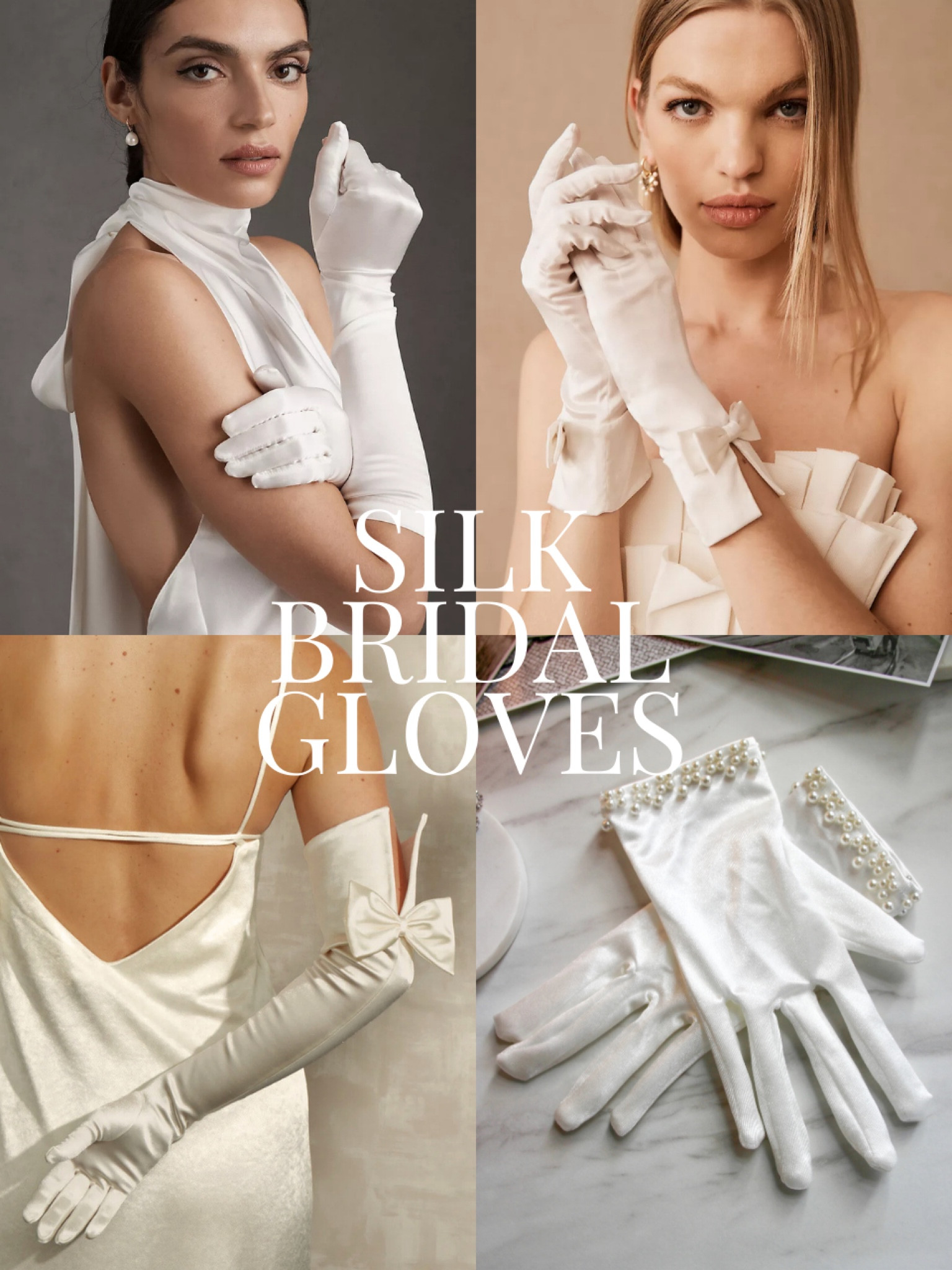 Silk bridal gloves are having their moment, and it’s easy to see why—they’re chic, trendy, and add the perfect touch of elegance to any bridal look. 

#weddingaccessories #bridalgown #weddingplanning #modernbride #bridalaccessories #chicbride #bridalgloves #trendybride #weddinglook #bridetobe #bridalwear

#LTKWedding