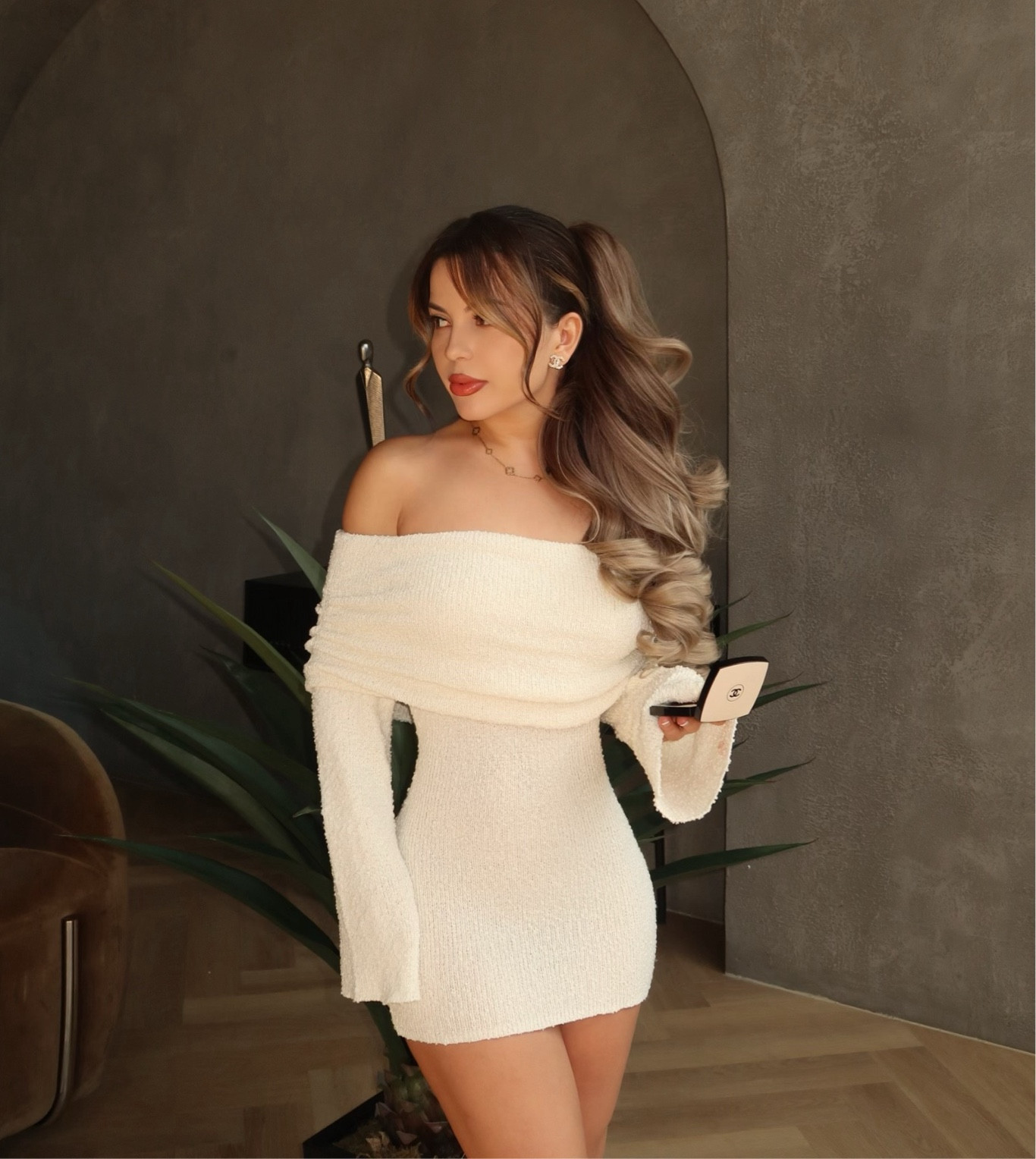 Dress is @meshki but added a shein dupe too 🩷 swear a slip underneath 