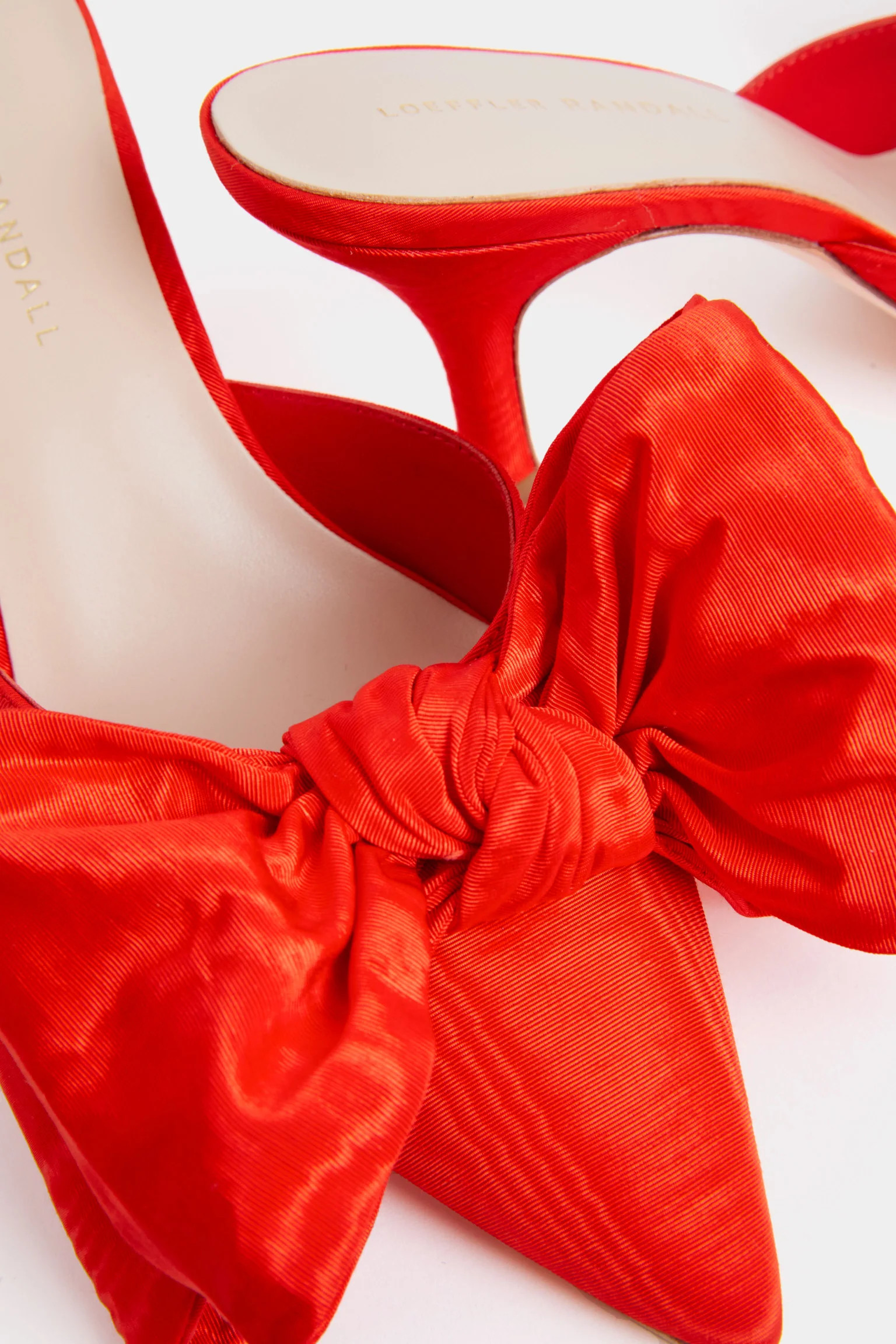 Red Margot Bow Heels | Tuckernuck (US)