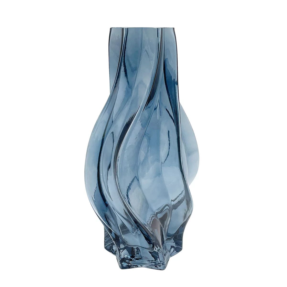 Sonoma Goods For Life® Large Twisted Light Blue Tinted Vase Table Decor | Kohl's
