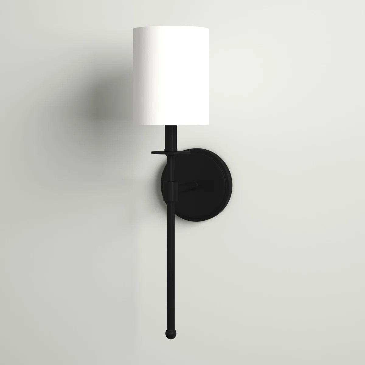 MacDowell 1 - Light Dimmable Wallchiere in Matte Black | Wayfair North America
