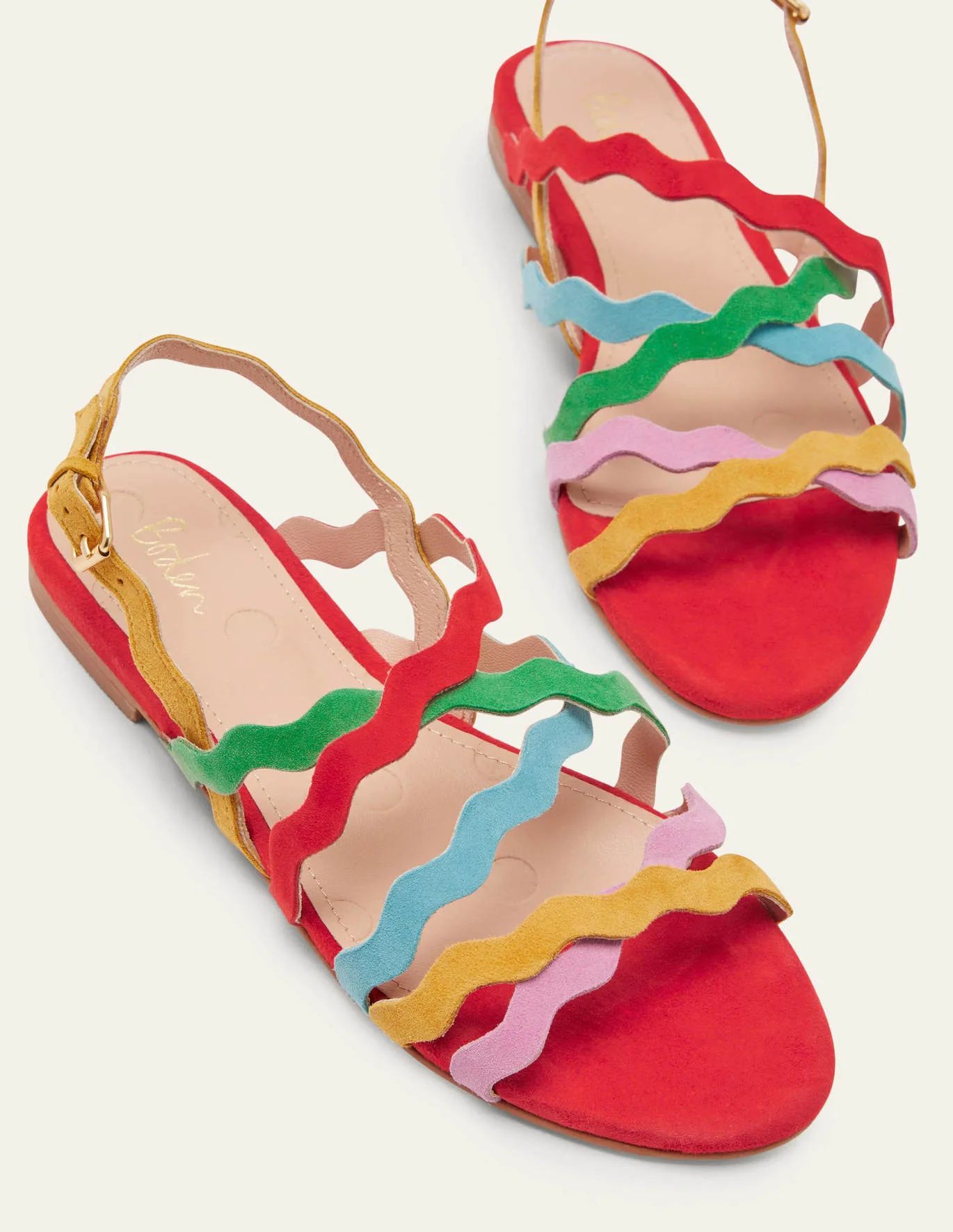 Multi Strap Flat Sandals | Boden (US)
