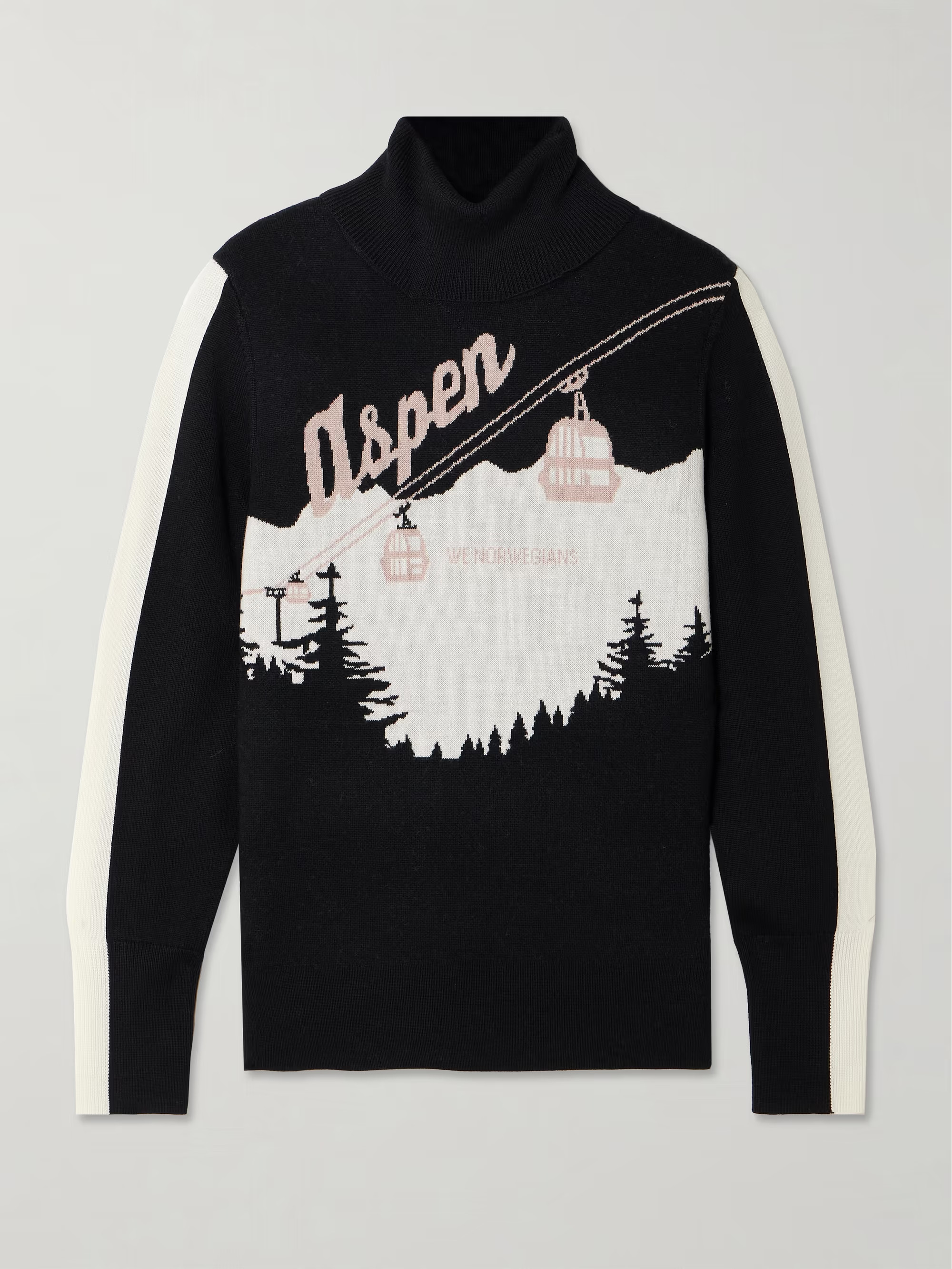 AfterSki jacquard-knit merino wool turtleneck sweater | NET-A-PORTER (UK & EU)