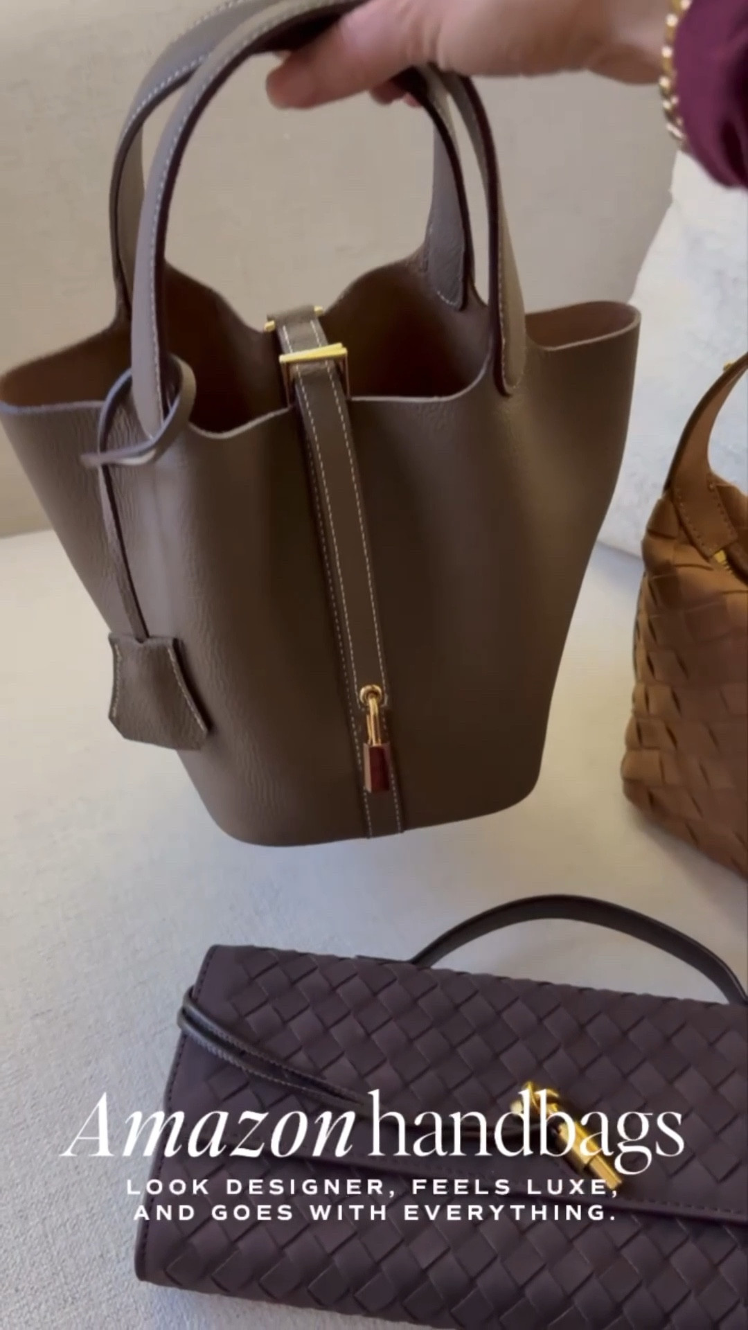 Amazon designer inspired handbags under $100.

#LTKFindsUnder100