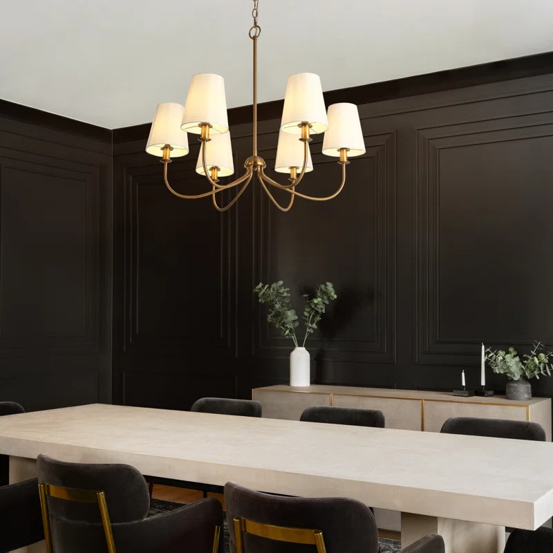 Abbiney 6 - Light Dimmable Classic / Traditional Chandelier | Wayfair North America