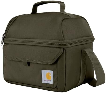 Carhartt 12 Can Two Compartment Lunch Box | Durable, Fully-Insulated Lunch Bag for Women & Men, L... | Amazon (US)