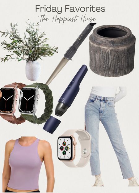 This Friday Favorite! My Apple Watch is on sale and these bands are fabulous too! Two of my favorites planter pots! Love this cordless vacuum and workout too! Jeans are so cute and on sale at Old Navy! 

#LTKfamily #LTKfit #LTKFind