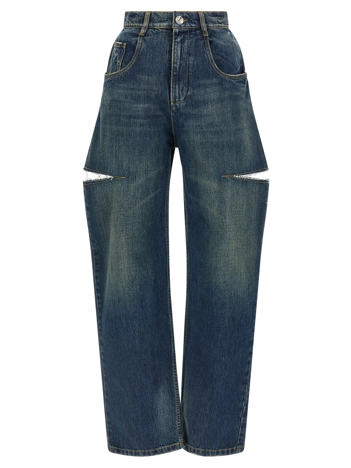 Maison Margiela Cut-Out Jeans | Cettire Global