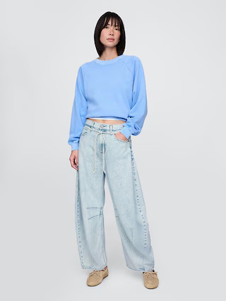 High Rise UltraSoft Horseshoe Jeans | Gap (US)