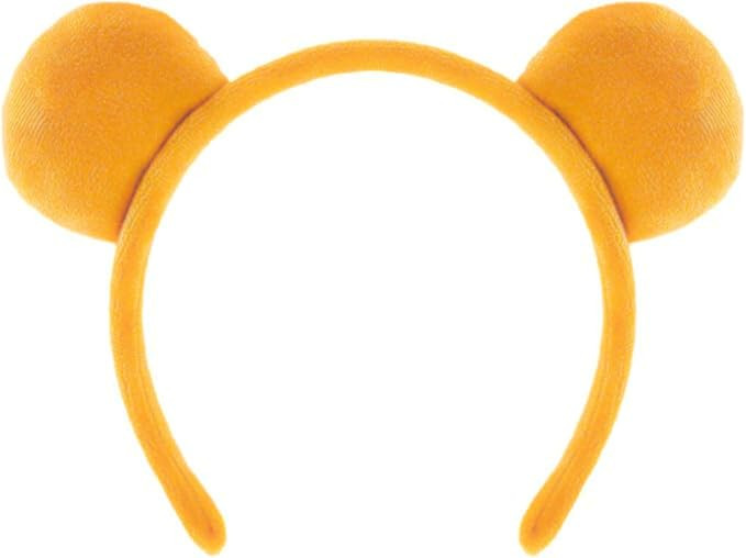 Yellow Bear Ears Headband Adult, Bear Costume for Halloween Festival Cosplay Party, Bear Headband... | Amazon (US)