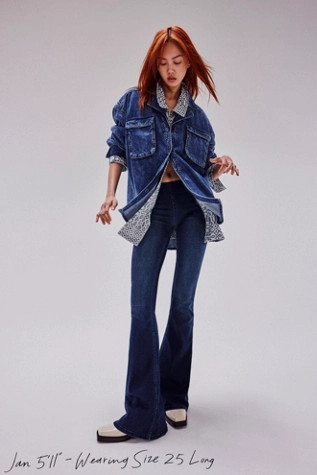We The Free Penny Pull-On Flare Jeans | Free People (Global - UK&FR Excluded)