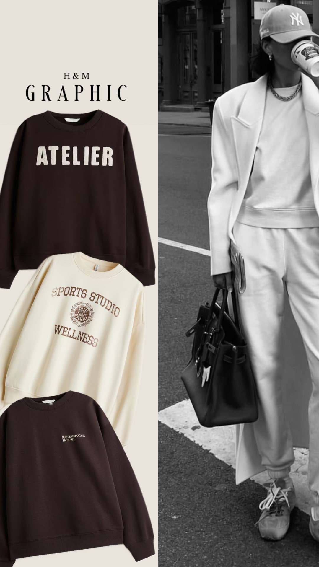 New this week 🤎

#sweatshirt #graphic #hm #neutral #graphicsweatshirt

#LTKgrwm #LTKootd #LTKOver40