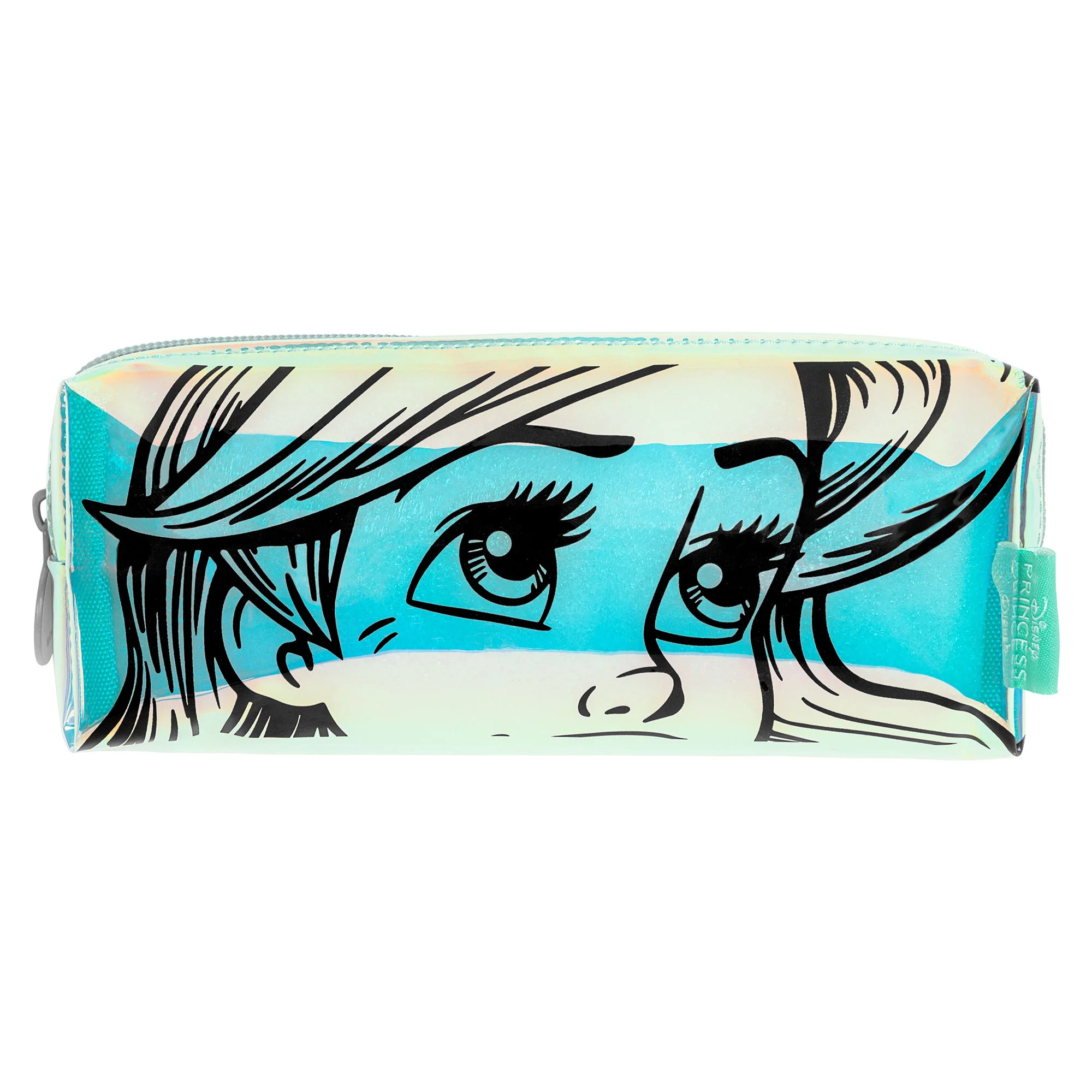 Disney Princess Iridescent Ariel Pencil Case, Pouch with Zipper Closure | Walmart (US)