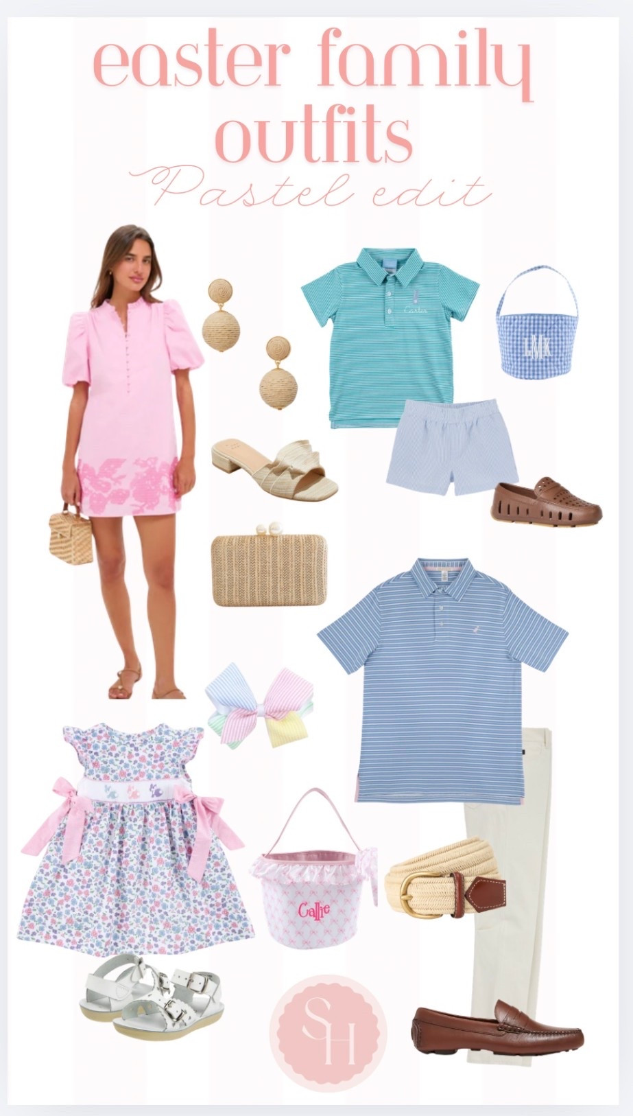 Easter outfits pastels 
Easter family pics 
Easter baskets 
#LTKspringtrends

#LTKmomlife #LTKKids