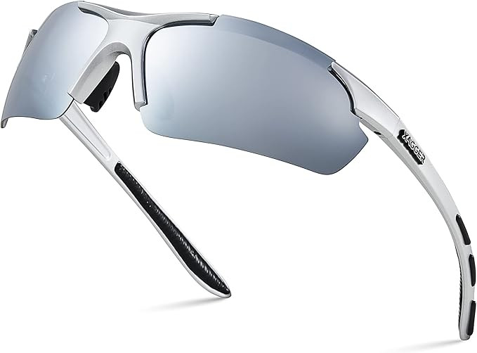Xagger Polarized Sports Sunglasses for Men Women Wrap Around UV400 Running Baseball Softball Cycl... | Amazon (US)