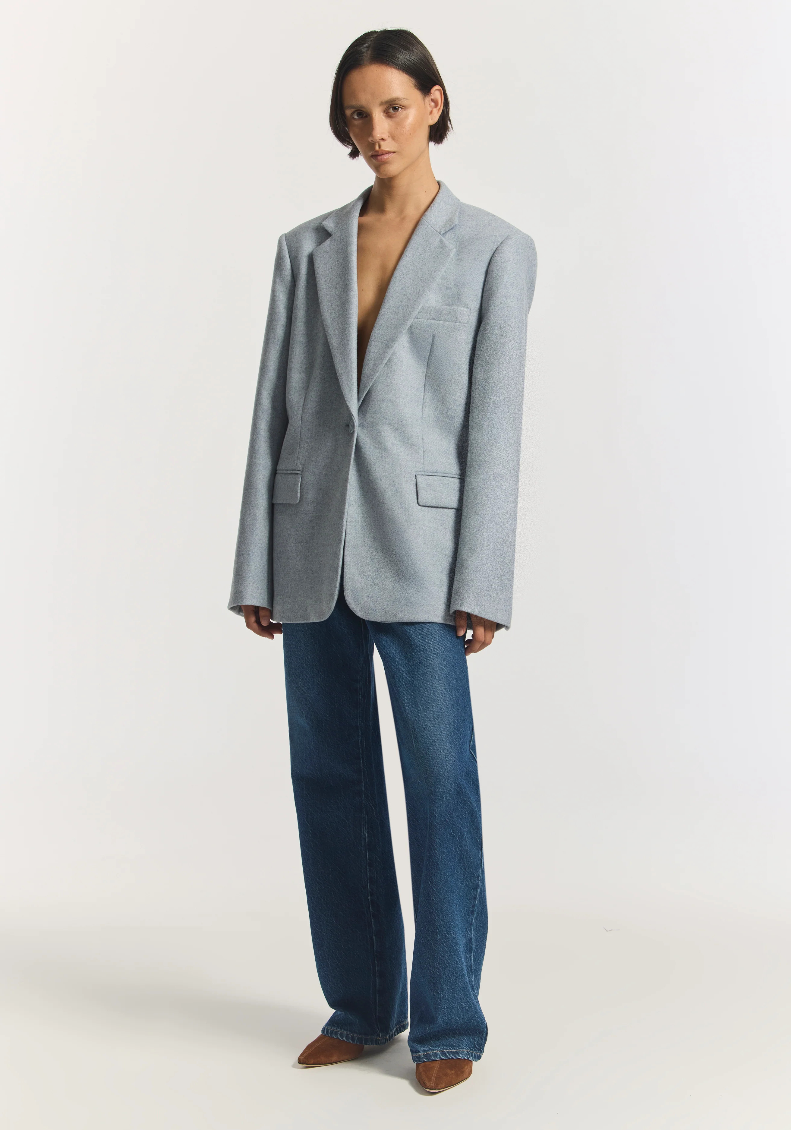 Sensation Wool Blazer | VIKTORIA & WOODS | Viktoria & Woods