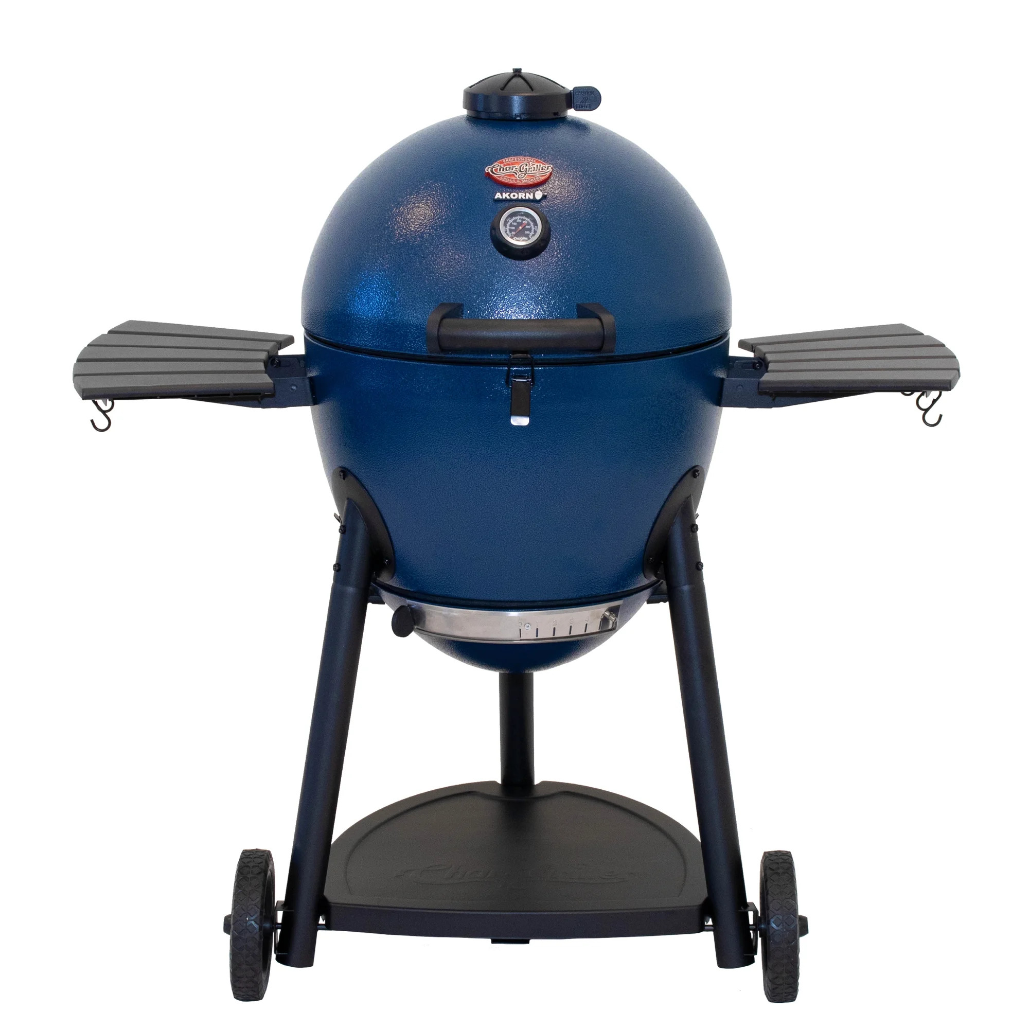Char-Griller 31" Sapphire Blue Charcoal Kamado Grill with Triple Wall Steel | Walmart (US)