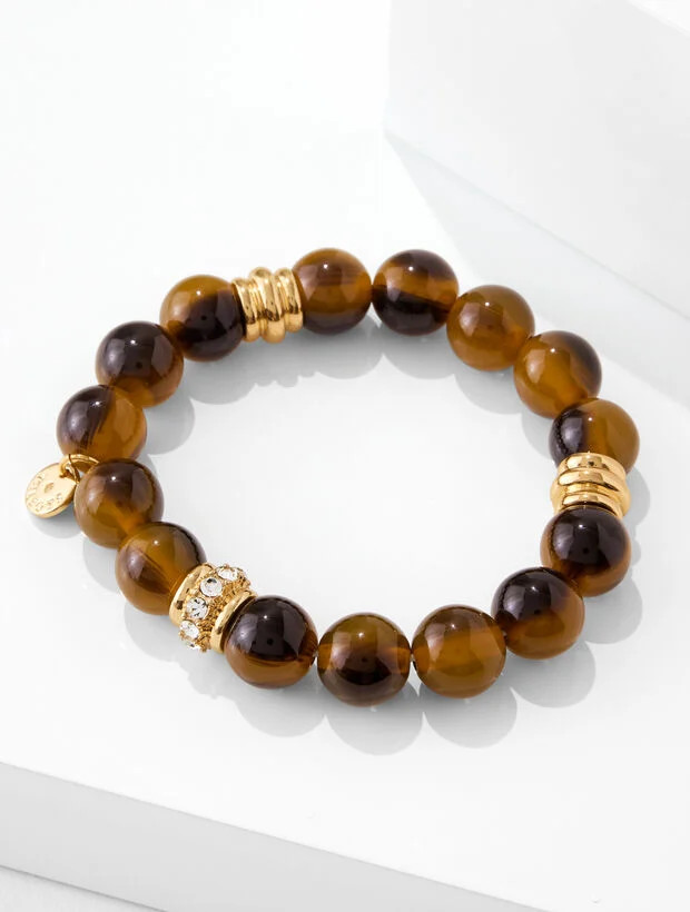 Bauble Bead Keepsake Stretch Bracelet | Talbots