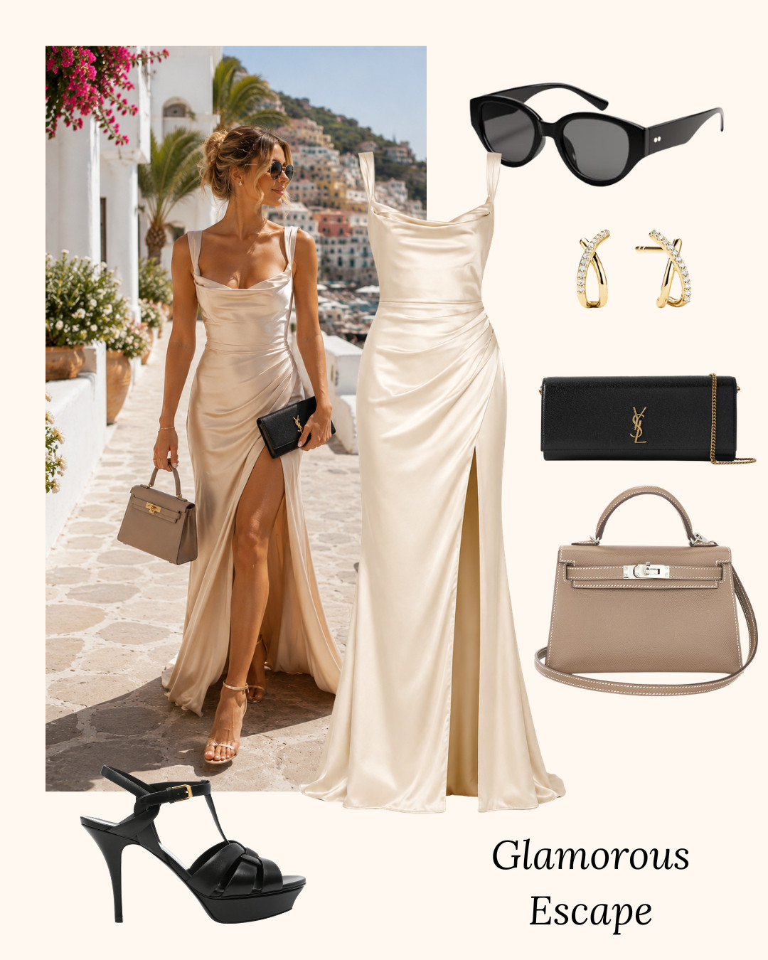 Glamorous Escape

✨ A little glamour belongs in every summer getaway. This elegant look is perfect for luxury resorts, yacht parties, and unforgettable vacation moments. 

 #LTKvlog #LTKSeasonal #LTKWedding