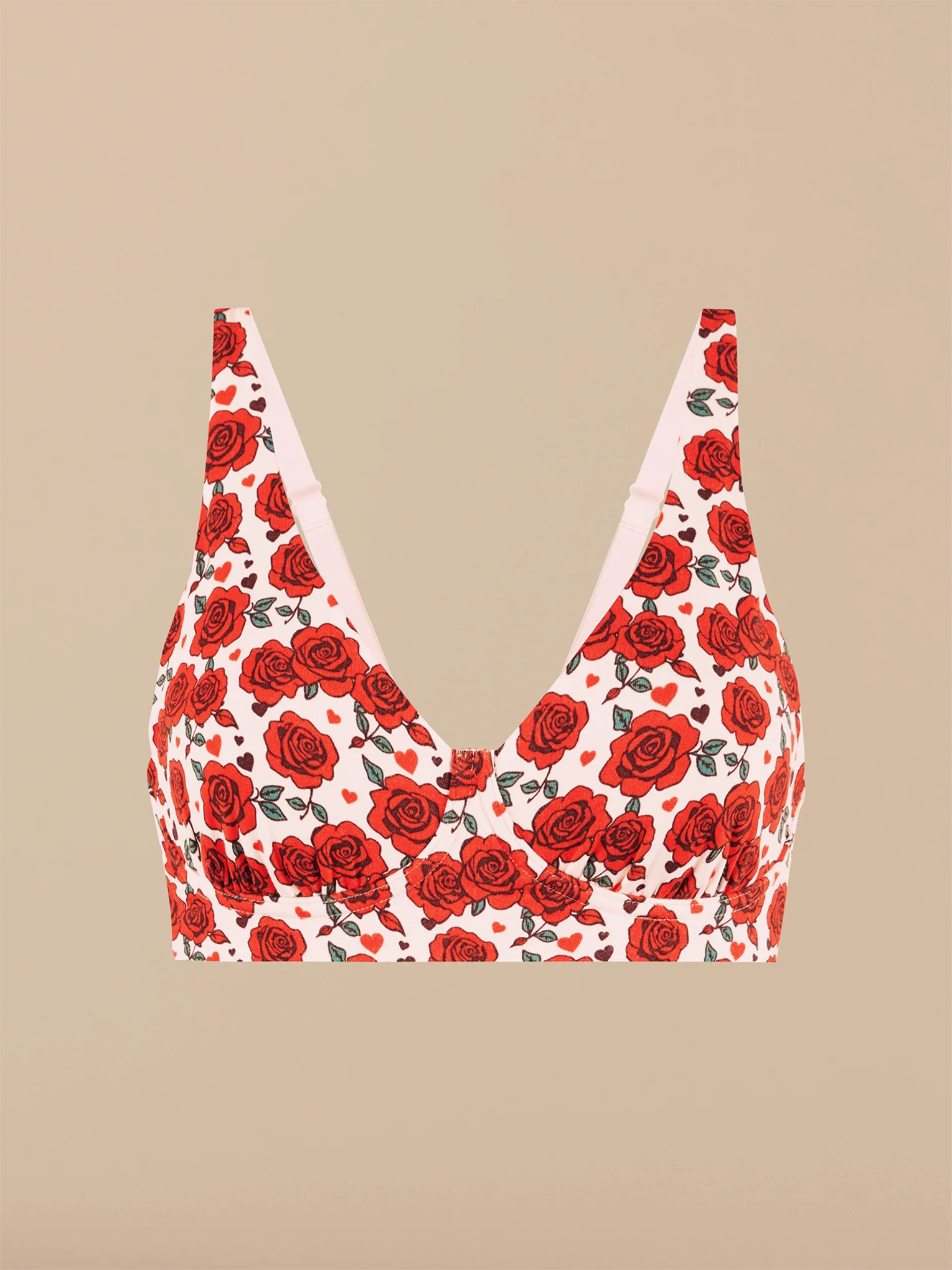 UltraModal™ FeelFree Longline Bralette | Rosy Cheeks | MeUndies
