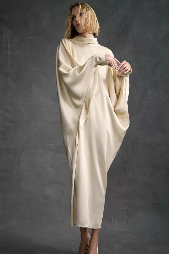 SATIN EFFECT TUNIC ZW COLLECTION LIMITED EDITION | Zara US