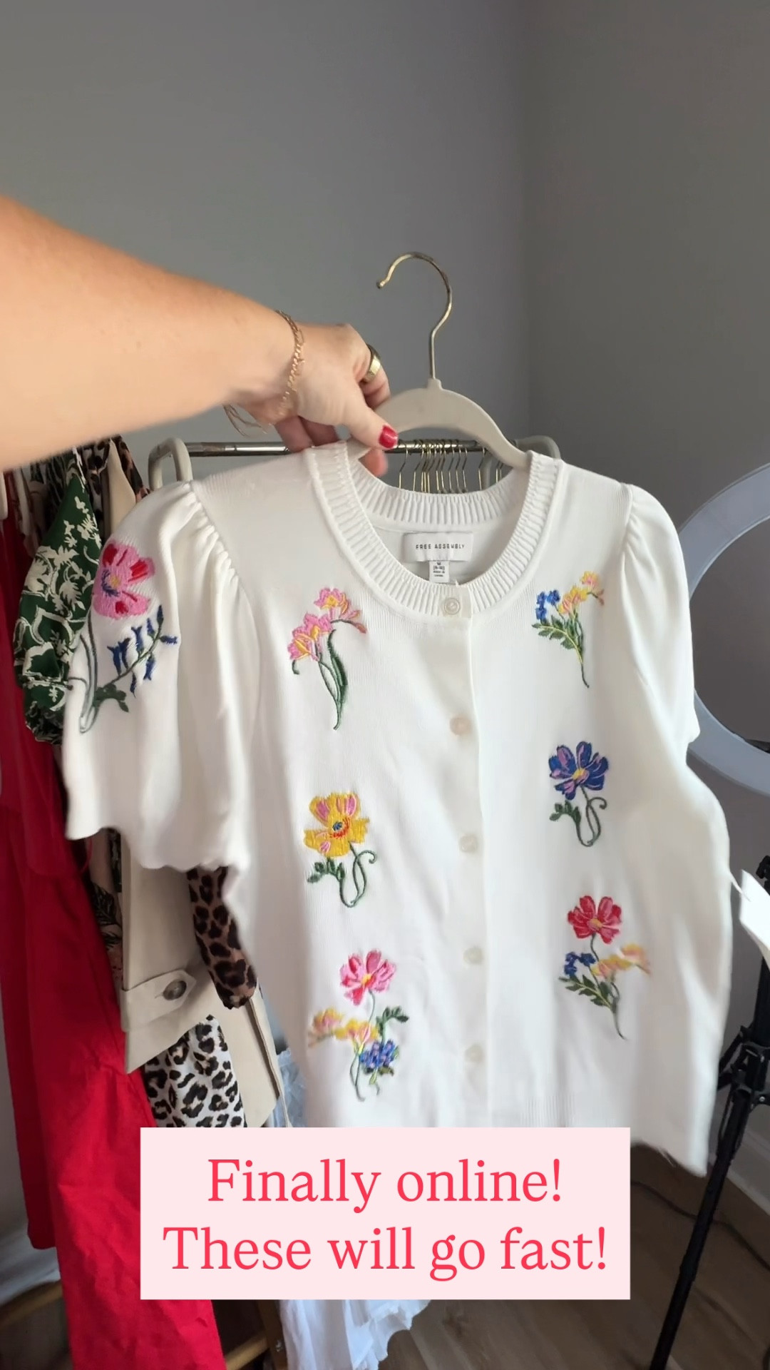 Floral embroidered cardigan is online!!!

#LTKootd #LTKmomlife