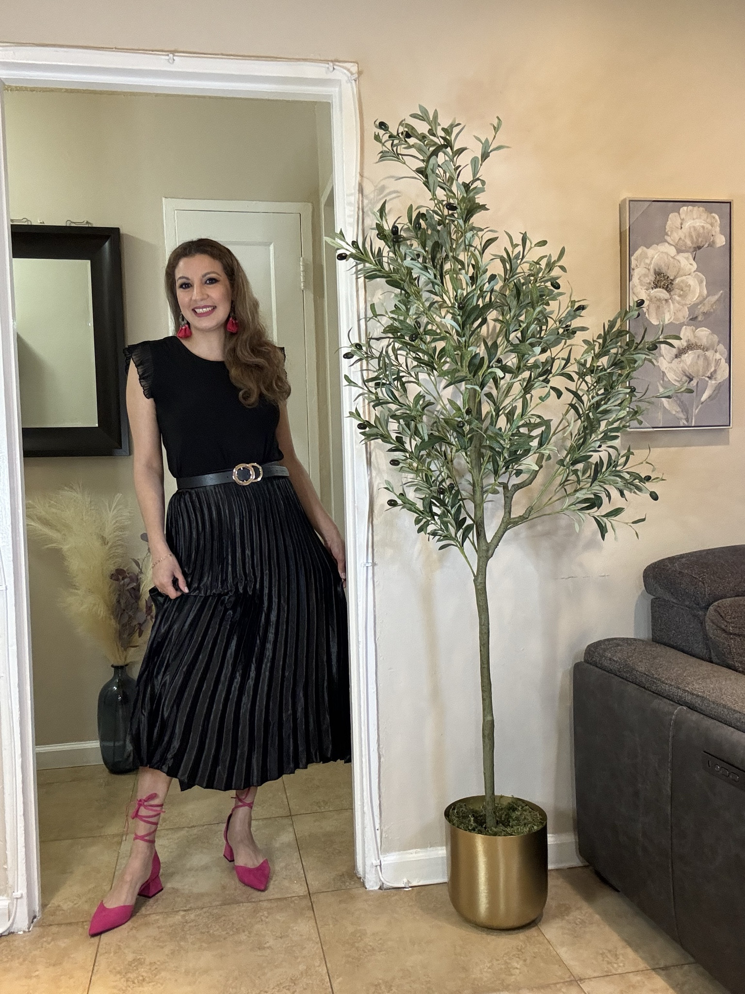Arromic Zapatos de tacón para mujer, punta puntiaguda, correa de tobillo ajustable, tacones gruesos con tiras para mujer, zapatos de tacón bajo de bloque bajo, zapatos casuales para uso diario, boda.


#LTKbeauty #LTKstyletip #LTKSpringSale