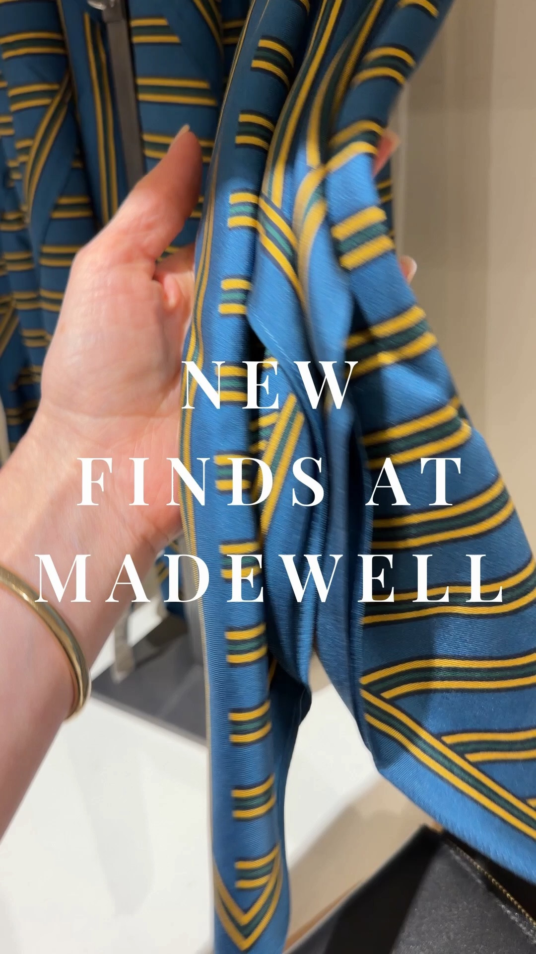 I’m a sucker for accessories so @Madewell is always a dangerous place for me 🛍️ 
Love their silk scarves (I have a few but Fall is near so we’ll need more) and this new design in blue, green and yellow stripe is simply stunning. 
Loved the new suede ballet flats (super soft and lightweight) & jewelry ☺️

#LTKxMadewell #LTKstorytime #LTKSeasonal