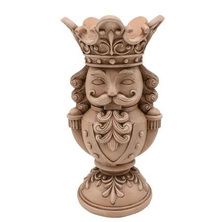 Polyresin Nutcracker Candle Holder, by Holiday Time | Walmart (US)