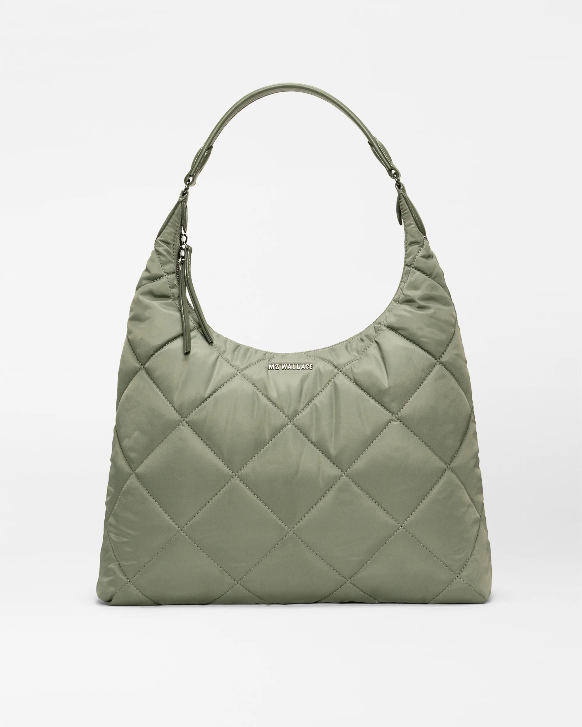 MZ Wallace Agave Green Madison Shoulder – Shoulder | MZ Wallace | MZ Wallace
