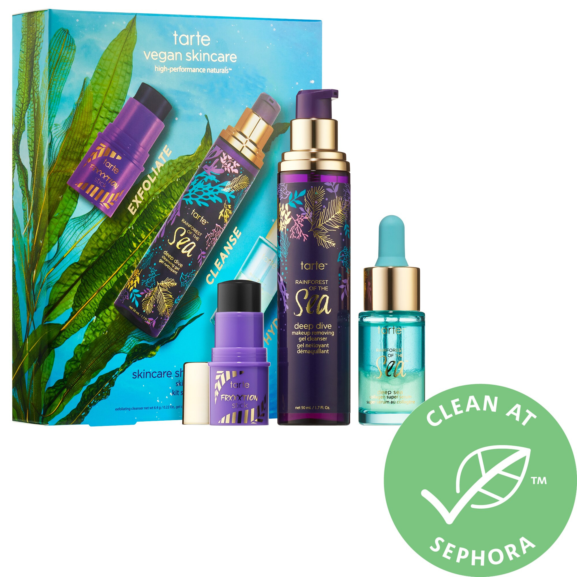 tarte Skincare Shelfie Sea-Crets | Sephora (US)