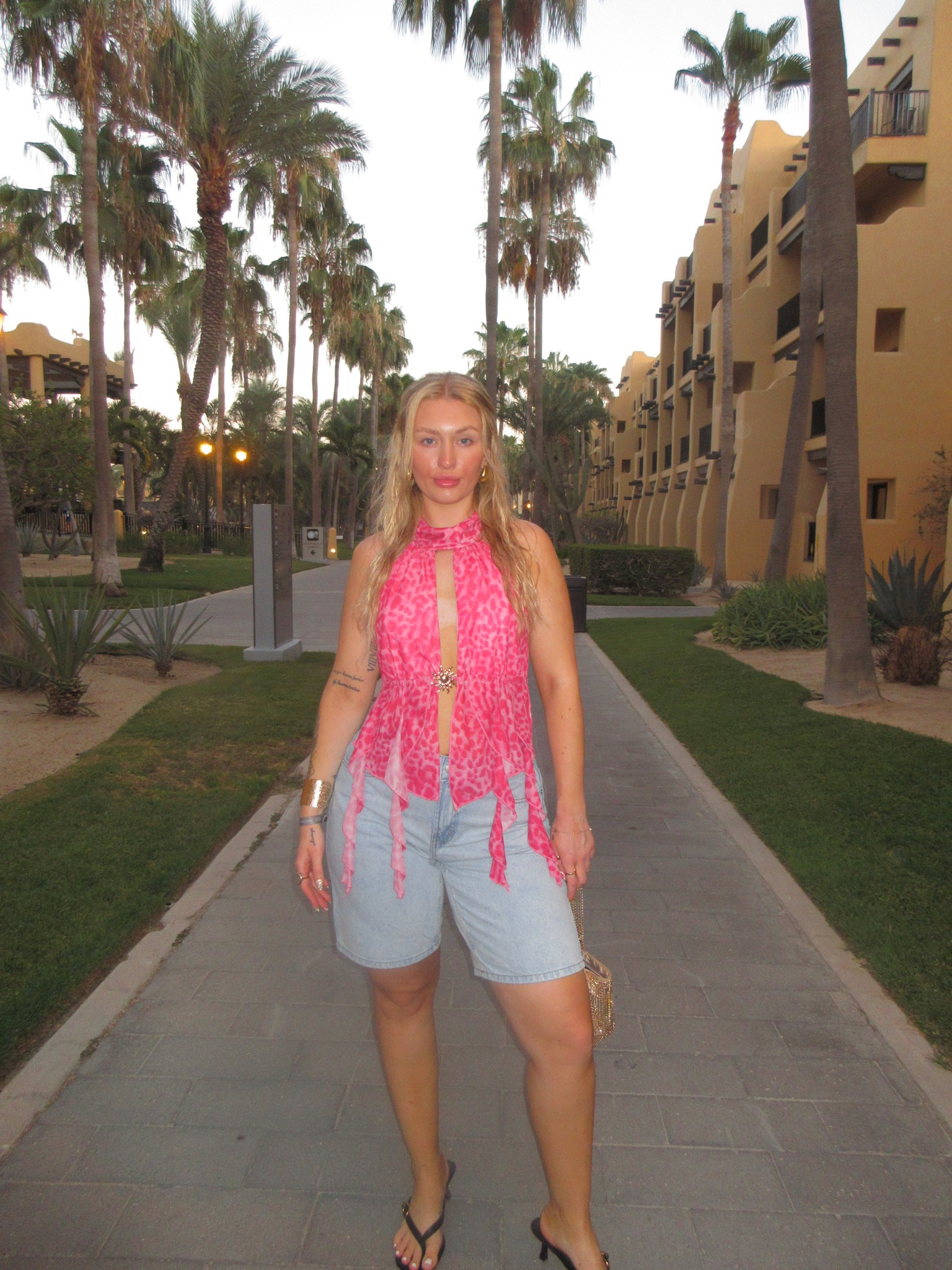 Wearing size 10 in jorts and medium in top 

@Target 

#LTKootd #LTKTravel #LTKTall