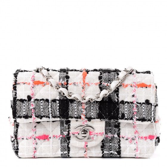 CHANEL

Tweed Quilted Mini Rectangular Flap Black White Pink


55 | Fashionphile