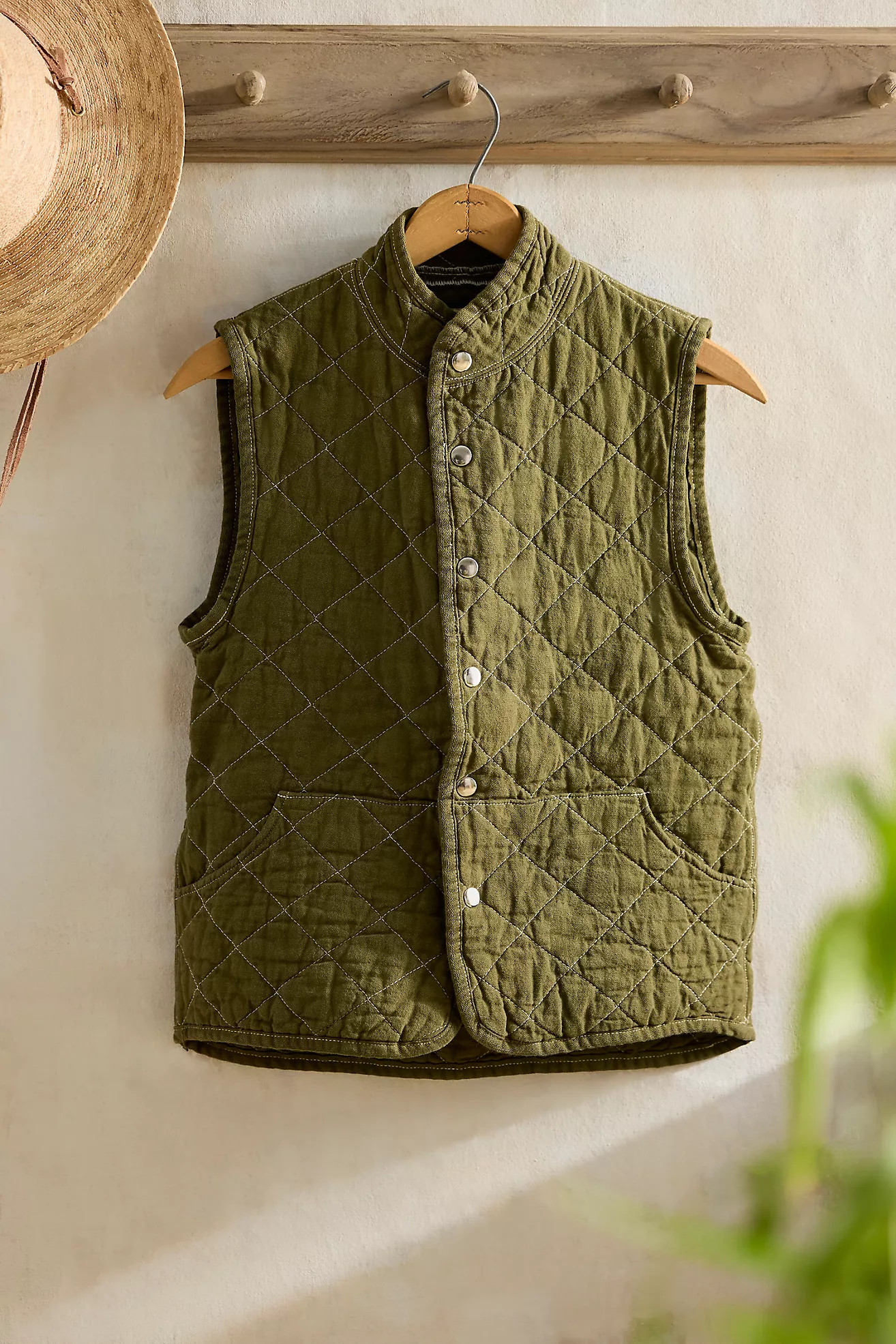 Quilted Snap Vest | Anthropologie (US)