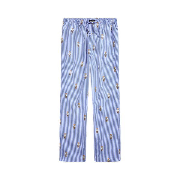 Polo Bear Striped Cotton Pyjama Trouser | Ralph Lauren (UK)