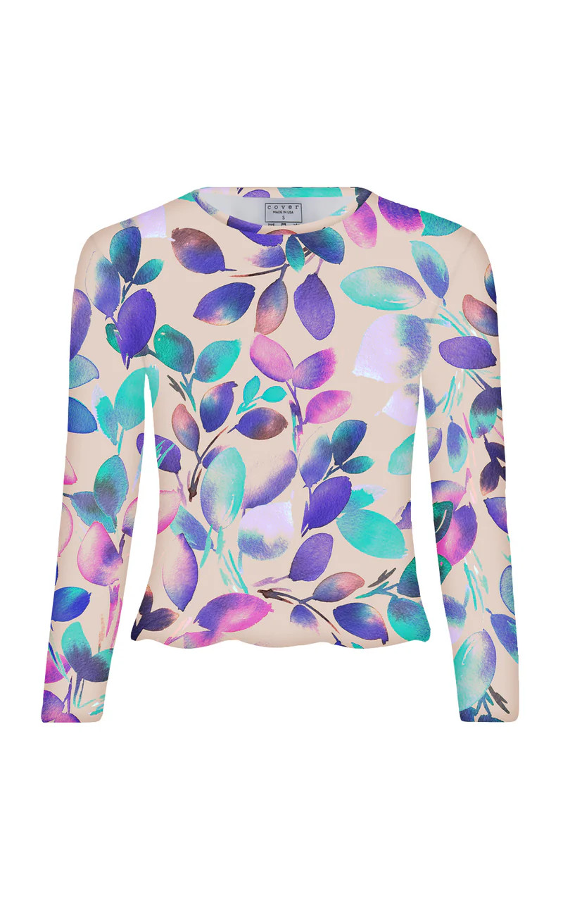 Scallop Cut Swim T-Shirt | cover swim