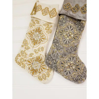 Beaded Sari Stocking The Holiday Aisle® | Wayfair North America